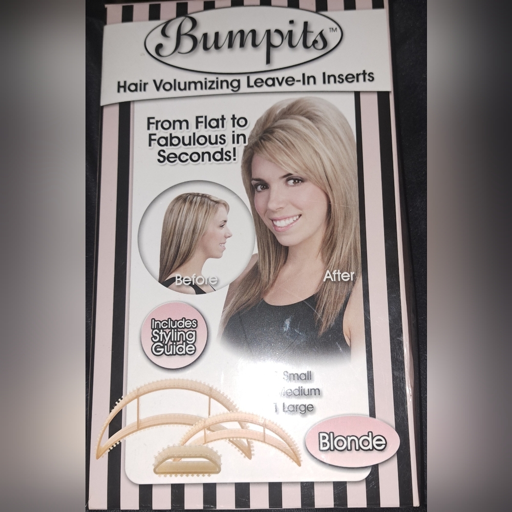 Bumpits Hair Volumizing Leave-In Styling Insert – Blonde